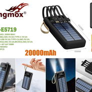 Cargador portátil con panel solar de 20000mah - Img 55878087