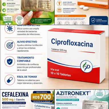 Tramadol,Risperidona,Sertralina,Prenatales,Eritromicina,Amoxicilina + Ácido Clavulanico, y Chanca Piedra 💊👌🏼 - 7/10