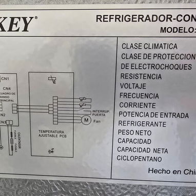 🧊 9.43 🧊 REFRIGERADOR SSNKEY 9.43 PIES TECNOLOGÍA INVERTER. MENSAJERÍA CON FACTURA Y GARANTÍA. TL 54833699 - Img 123456668