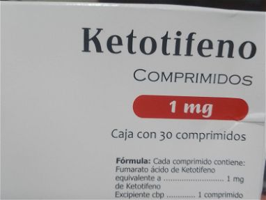 Ketotifeno en tabletas - Img main-image