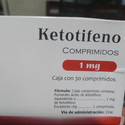 Ketotifeno en tabletas - Img 45112557