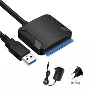 Adaptador SATA a USB con Alimentación – Conexión de Discos Duros y SSD Externos - Img 53049428