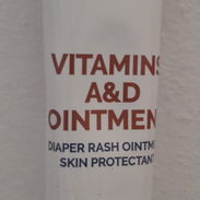 Crema protectora de vitamina A y D para dermatitis del pañal, piel seca, quemaduras y cortes menores. 113g - Img 54628958