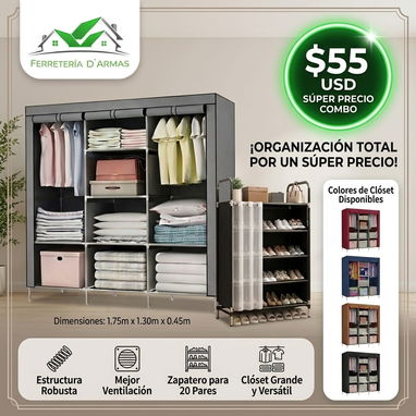 Closets organizadores metálicos - 3/3