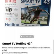 Smart TV 32" HD/ Televisor FHD TV 43" en caja/ Mando universal para TV - Img 44753089