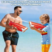 Juguete Pistola de Agua Eléctrica para Niños y Adultos – Roja 55 usd - Img 56909753