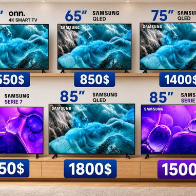 VENDO NUEVOS SELLADOS EN CAJA CON GARANTIA TV 55P 65P 75” 2026📺TV SAMSUNG QLED OLED CRISTAL W 53321047 - Img 125858800