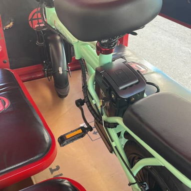 Bicimoto plegable con mensajería incluida - Img 123721055