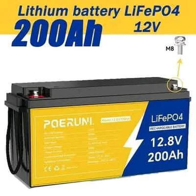 📨  🪫12v 200A -💲650 USD Baterías Lifepo4/Cargadores para todo tipo de baterías/Inversores de Onda Pura  💲 200 USD - 4/5