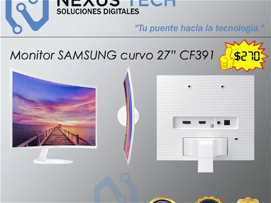 Monitor SAMSUNG Curvo de 24¨ CF391 NUEVO en caja - Img main-image-45731015