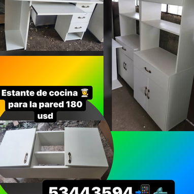 Se venden mobiliarios disponibles nuevos y garantizados para amueblar y embellecer su hogar - Img 123575235