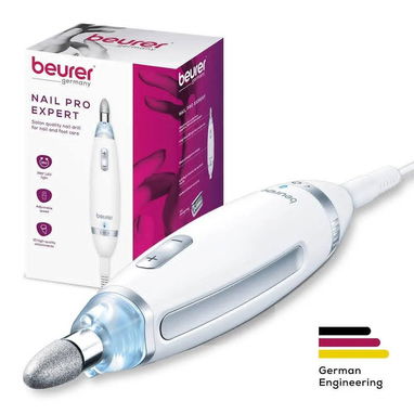 💅✨ BEURER – SET ELÉCTRICO DE MANICURA Y PEDICURA ✨💅  ¡Cuida y embellece tus uñas desde casa! 🥰  🔹 Taladro eléctrico - 6/7