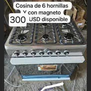 Cocina de 6 hornillas con magneto - Img 56005056