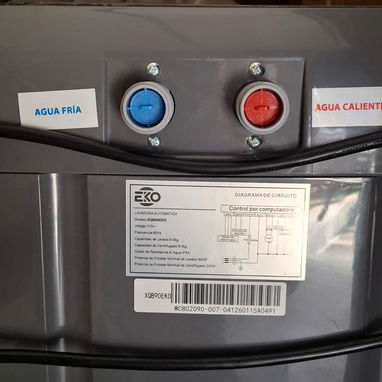 Lavadora Automática 9kg EKO agua fria y caliente precio 275 usd - Img 123776734