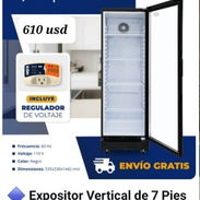 Expositor vertical 7 pies³ con envío gratis - Img 56485876