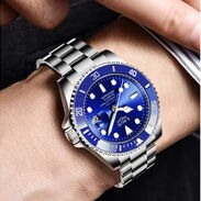 ✳️ Reloj Hombres inspirado en Rolex Submarino Relojes ⭕️ Reloj Pulsera Gama Alta Regalo Hombre Reloj Acero Inoxidable - Img 44582813