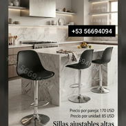 Sillas / Sillas ajustables / Sillas de barra / Sillas regulables / Sillas giratorias - Img 57005182