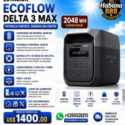 🔥⚡ ECOFLOW DELTA 3 MAX ⚡🔥 ⚡ 2400W reales / 4800W pico y otras estaciones - Img 56809607