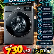 🧊 LAVADORA 🧊 SECADORA HISENSE TECNOLOGÍA INVERTER 15KG. TENEMOS MENSAJERIA CON FACTURA Y GRANATÍA. 📲 54833699 - Img 57829570