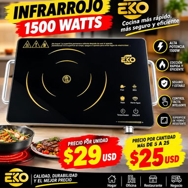 Colchón,  Tv de 32", cocina infrarroja, bomba de agua, freidora de aire y mucho más - 3/10