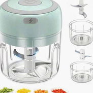 Procesador y moledor recargable para alimentos y especias listo para ti color verde - Img 56099512