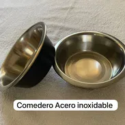 COMEDERO METÁLICO GRANDE XL PARA PERROS 20 CM - Img 53056132