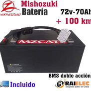 Batería de moto mishozuki Catl 72v70ah - Img 45663819