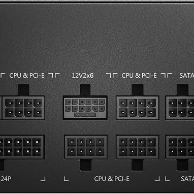 MSI MAG A750GL PCIE5 fuente de alimentación compacta totalmente modular para juegos de 750 W, 80+ Gold, ATX 3.1 - 3/6