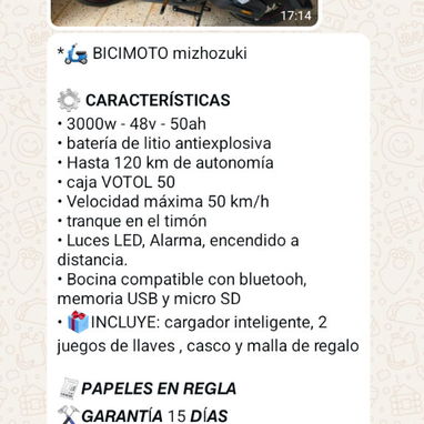 Moto eléctrica Topmat F 3 - 2/2