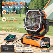 Ventilador  Portátil Givryes, $60 usd ❗  Potencia: 20000 mAh💫 - Img 56840806