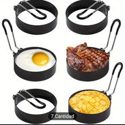 Aros para Huevos Antiadherentes de Acero Inoxidable - Img 56146930