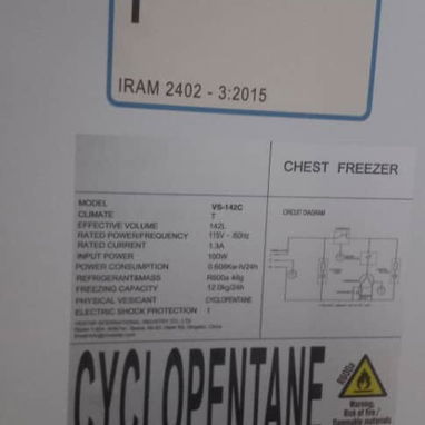Freezer-Nevera marca Vestar de 5 pies nuevo con transporte hasta su casa - 2/3