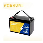 Batería LiFePO4 POERUNI 12.8V 100Ah - Img 57035923