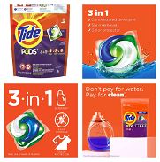 Productos de lavanderia: detergentes+aromatizante  Gain, Tide y Oxiclean formato cápsulas - Img 45688690