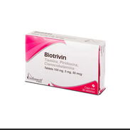 Venta de Biotrivin ( Complejo b1, b6, B12) frasco con 30 tabletas en 3500 pesos - Img 57863314