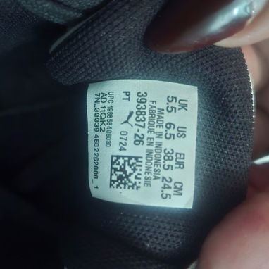 Tenis Puma  originales no 38.5? Con 2 usos - 3/4