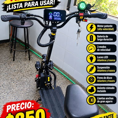 Patineta eléctrica - 3/4