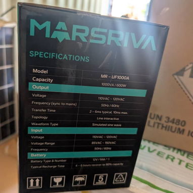 Backup Marsriva 1000VA / 600W - Img 126805854