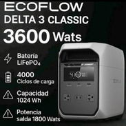 Estación de energía de 1800w pico 3600w y 1024wh  marca (ecoflow delta 3 classic) en 720 usd - Img 55516633