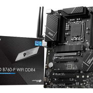 🎁 Board MSI Pro B760-P WiFi DDR4 ✅ New! + Transporte y Garantía - Img 56673358