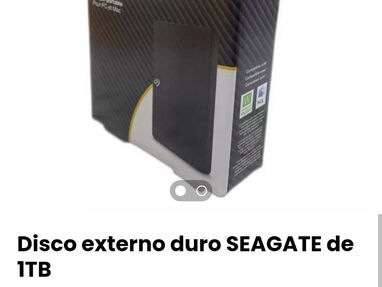 Disco duro externo 1TB Seagate / Disco externo 1TB / Discos externos Seagate - Img main-image