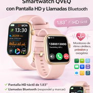 Smartwatch QVEQ con Pantalla HD y Llamadas Bluetooth - Img 55724770
