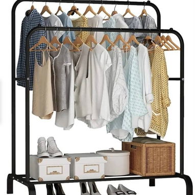Percha doble. Colgador de ropa 🏡 🖤 - Img 123944420
