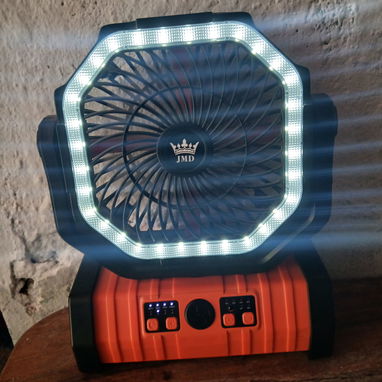 VENTILADOR F16 RECARGABLE CON LUZ INCLUIDA - Img 122176870