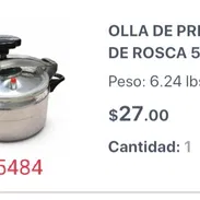 Olla de presión de rosca. Acero inoxidable - Img 57453196