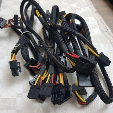 Cable Modular Power 12Pin a 2 puertos PCI-e 6 + 2pin llamar a 78605934 - Img 102325856