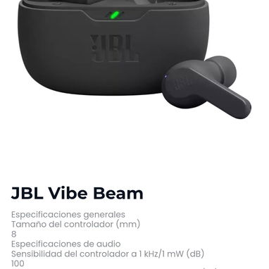 Audifonos manos libres vibe beam originales sellados caja garantía somos tienda física. - 2/2