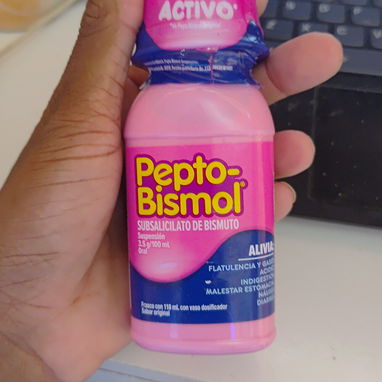 *Suspensión Pepto-Bismol Plus Sabor Original de 100 m en 8 usd* Para aliviar: acidez, indigestión, malestar estomacal, n - 2/3