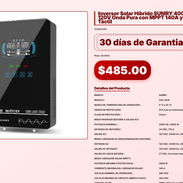 Inversor Solar Híbrido SUMRY 4000W 24V a 120V Onda Pura con MPPT 140A y Pantalla LCD Táctil . - Img 57102469