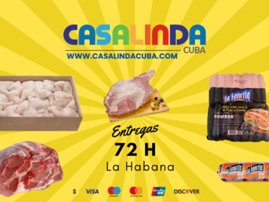 Ofertas Únicas en Alimentos en Casalindacuba.com , pollo, salchichas, picadillo y mucho más - Img main-image